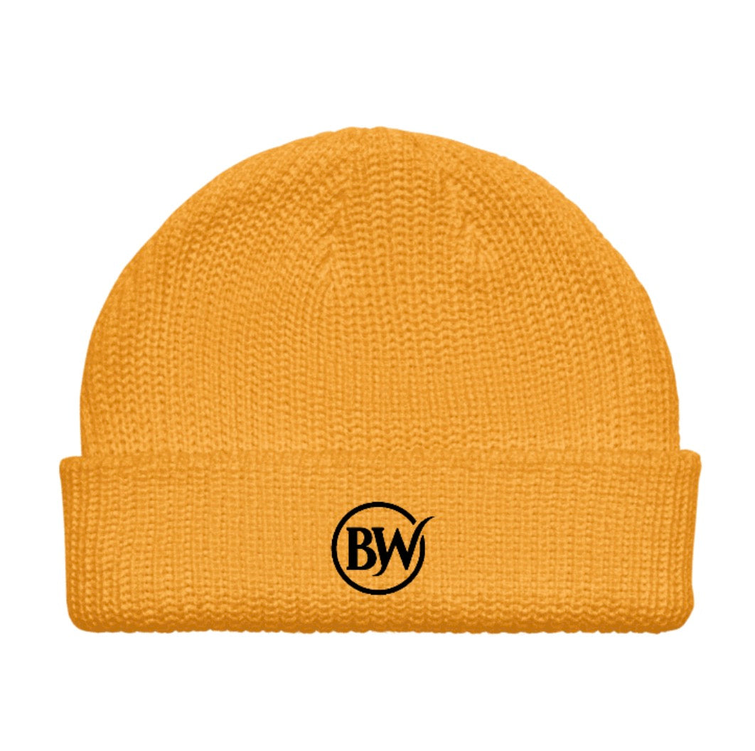 BW FISHERMAN BEANIE YELLOW