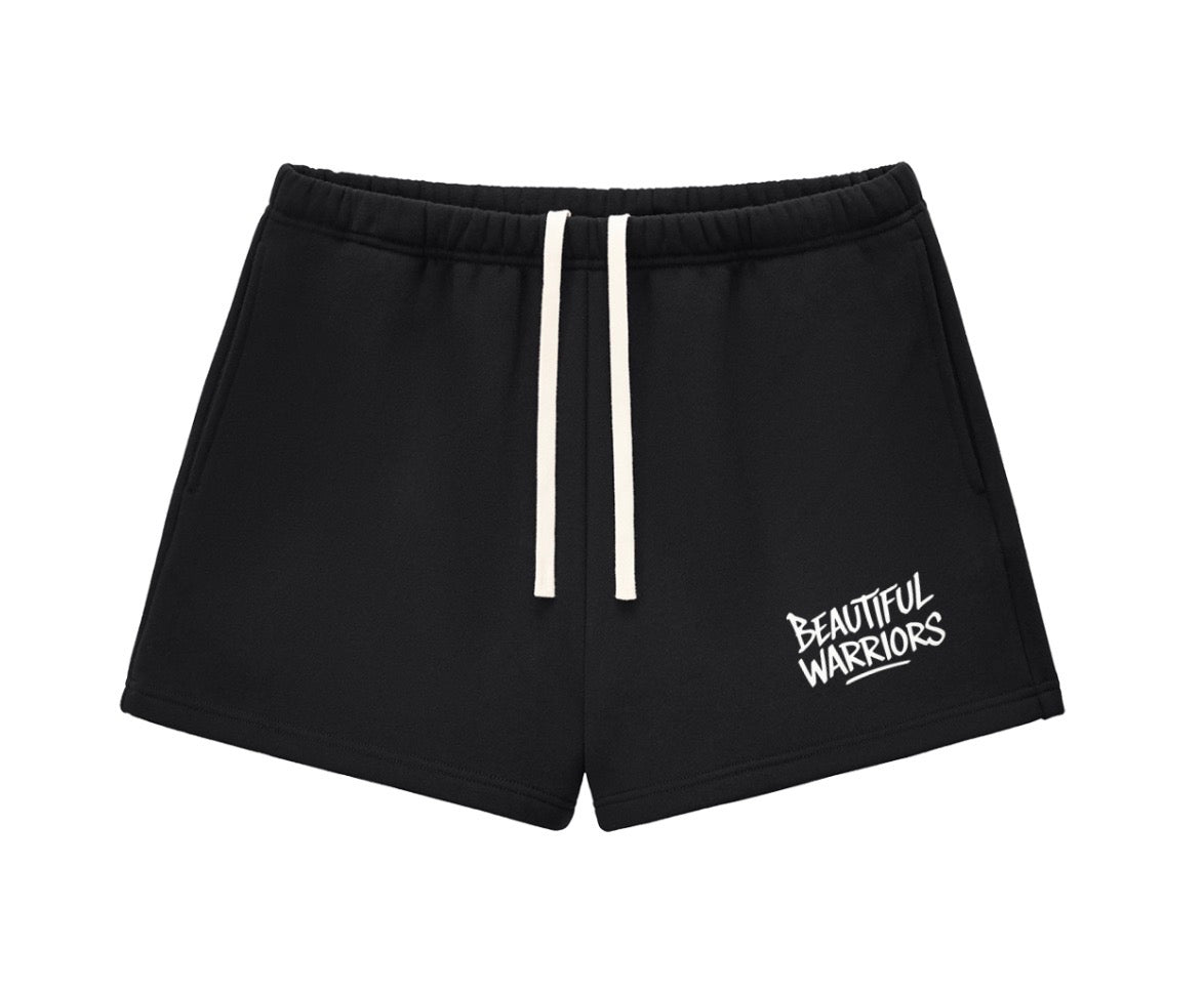 BW Drawstring Sweatshorts (For Women)