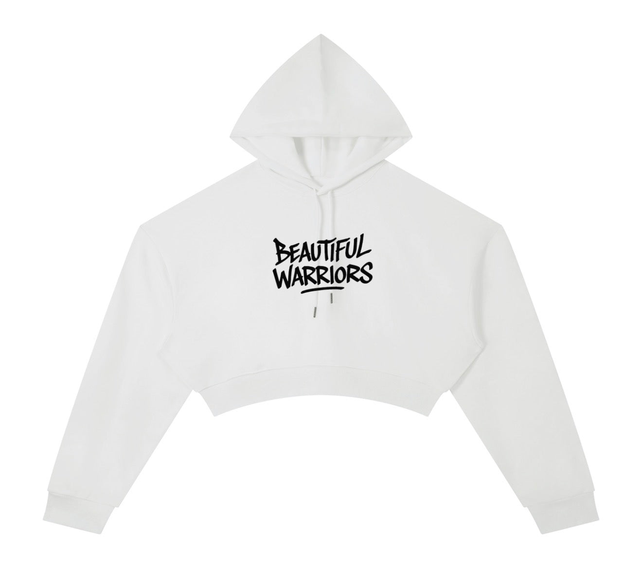BW Essential Cropped Hoodie