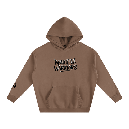 LIMITED EDITION BW OVERSIZED FLEECE HOODIE (Made it through yesterday that matters)