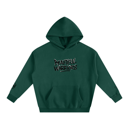 LIMITED EDITION BW OVERSIZED FLEECE HOODIE (Made it through yesterday that matters)