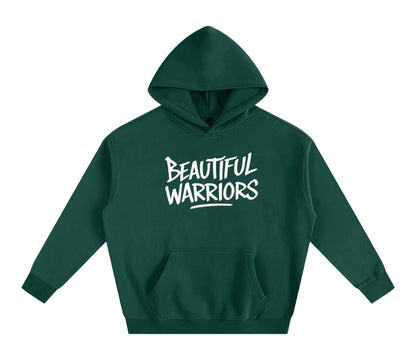 BW Oversize Fleeced Hoodie (BW LOGO BACK)