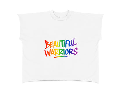 BW  Raw Edge Boxy Non-Shrink T-Shirt (PRIDE EDITION)