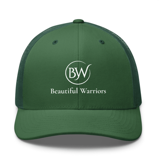 BW FULL LOGO TRUCKER HAT GREEN
