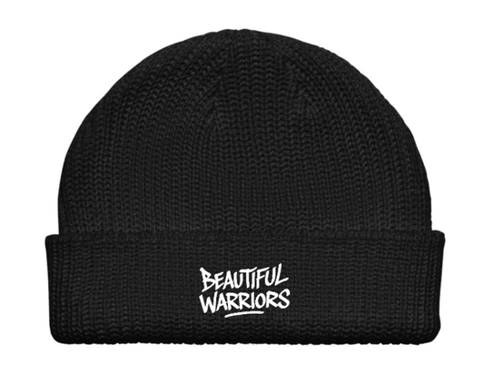 BW FISHERMAN BEANIE BLACK